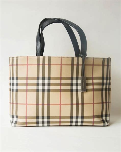 tote burberry bag|burberry tote bag vintage.